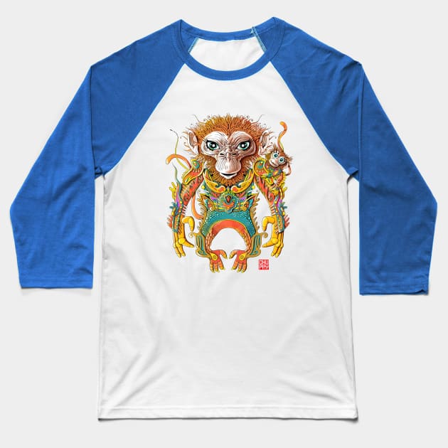 Apes Baseball T-Shirt by chuppy